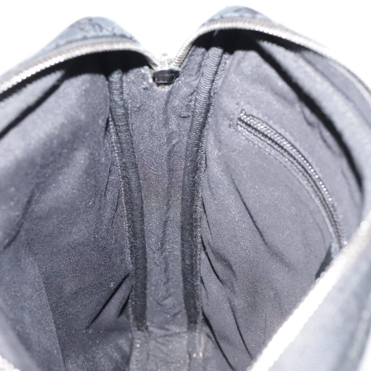 Gucci Black Canvas Shoulder Bag