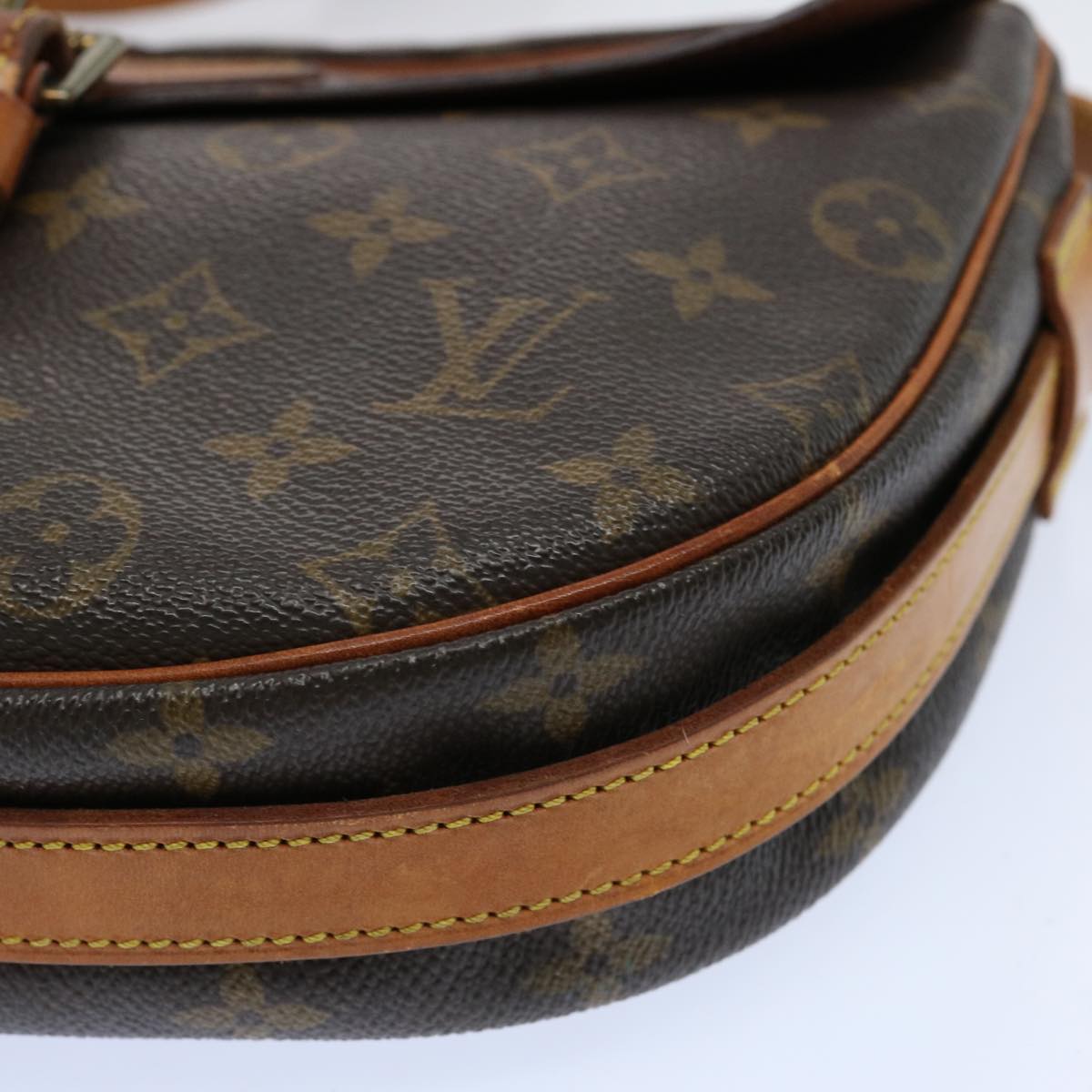 Louis Vuitton Jeune Fille Brown Canvas Shoulder Bag