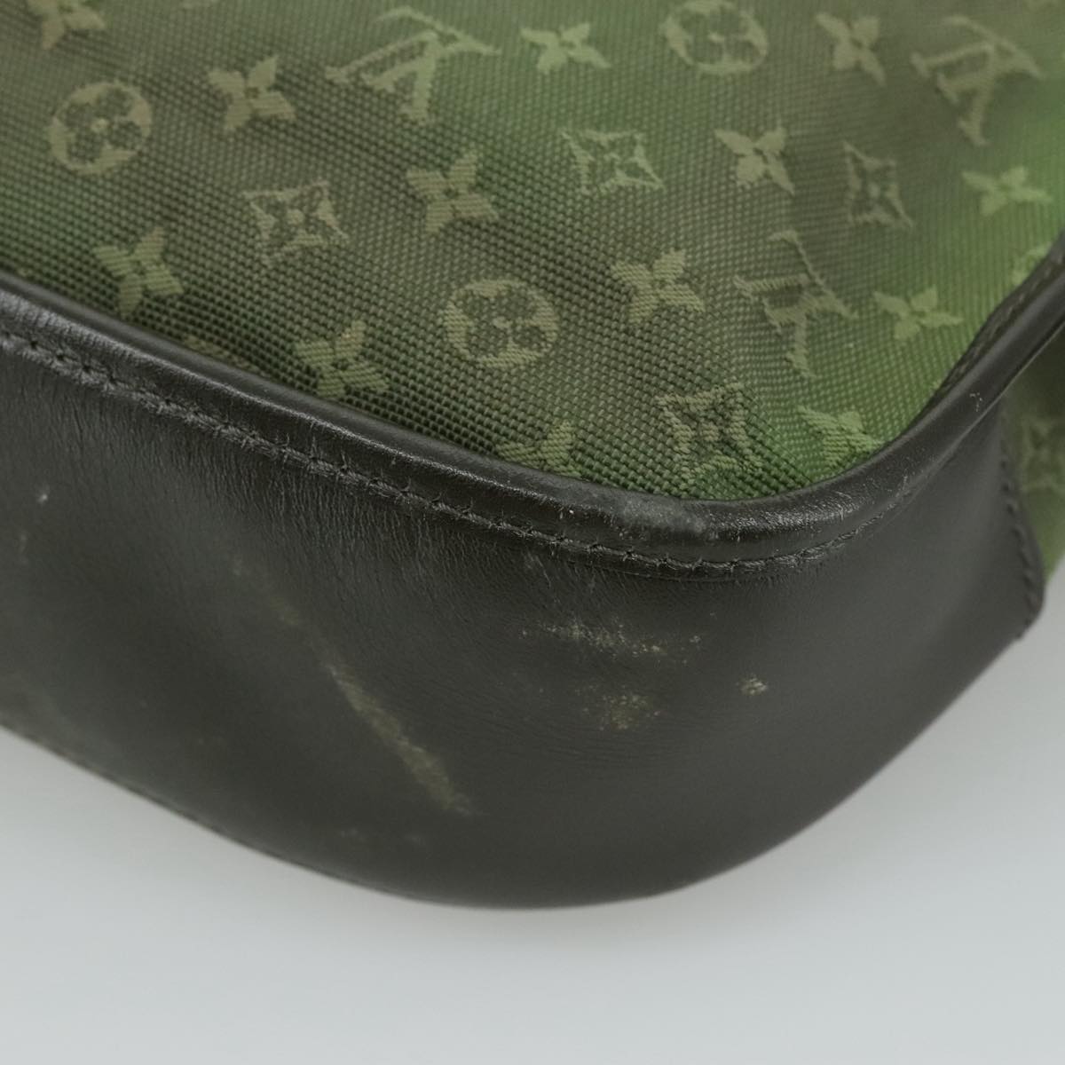 Louis Vuitton Marjorie Khaki Canvas Shoulder Bag