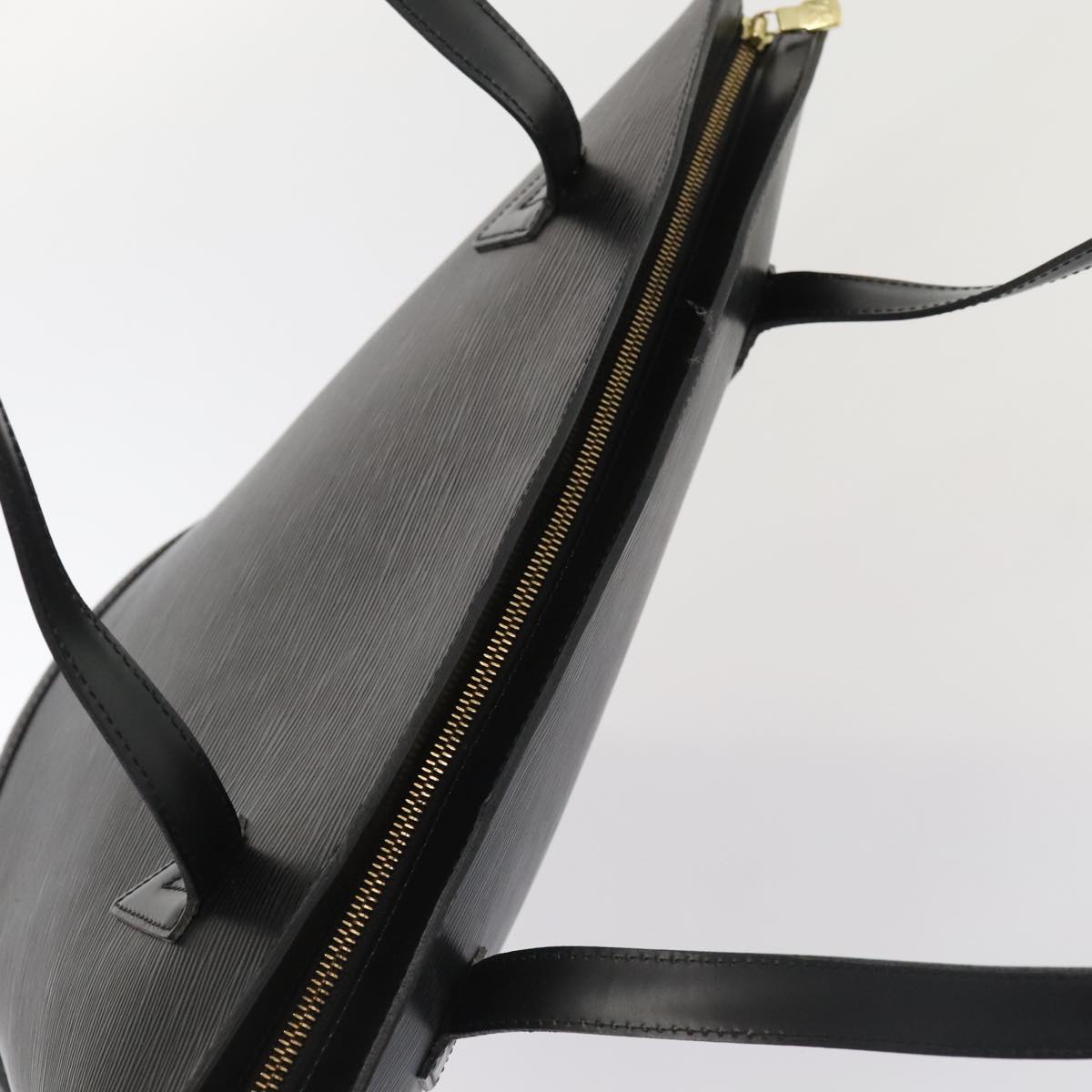 Louis Vuitton Saint Jacques Black Leather Shoulder Bag