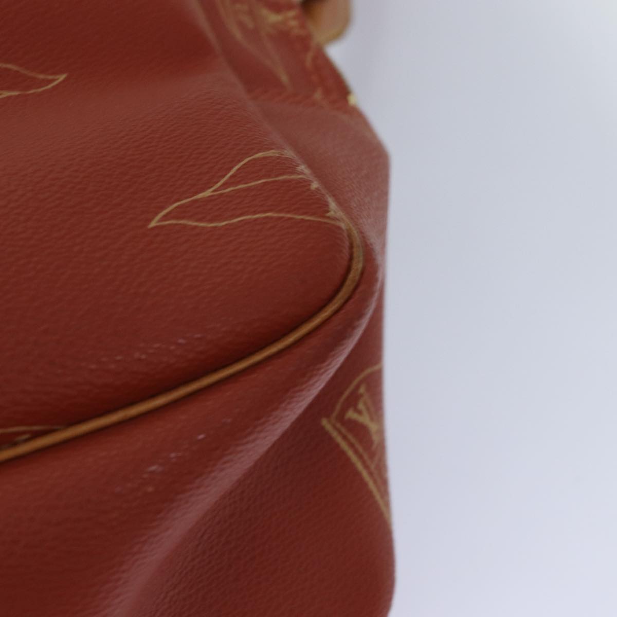 Louis Vuitton America's Cup Red Canvas Shoulder Bag