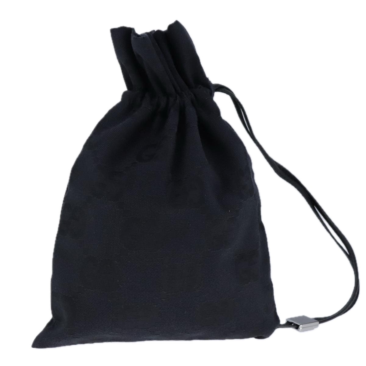 Gucci Gg Canvas Black Canvas Clutch Bag