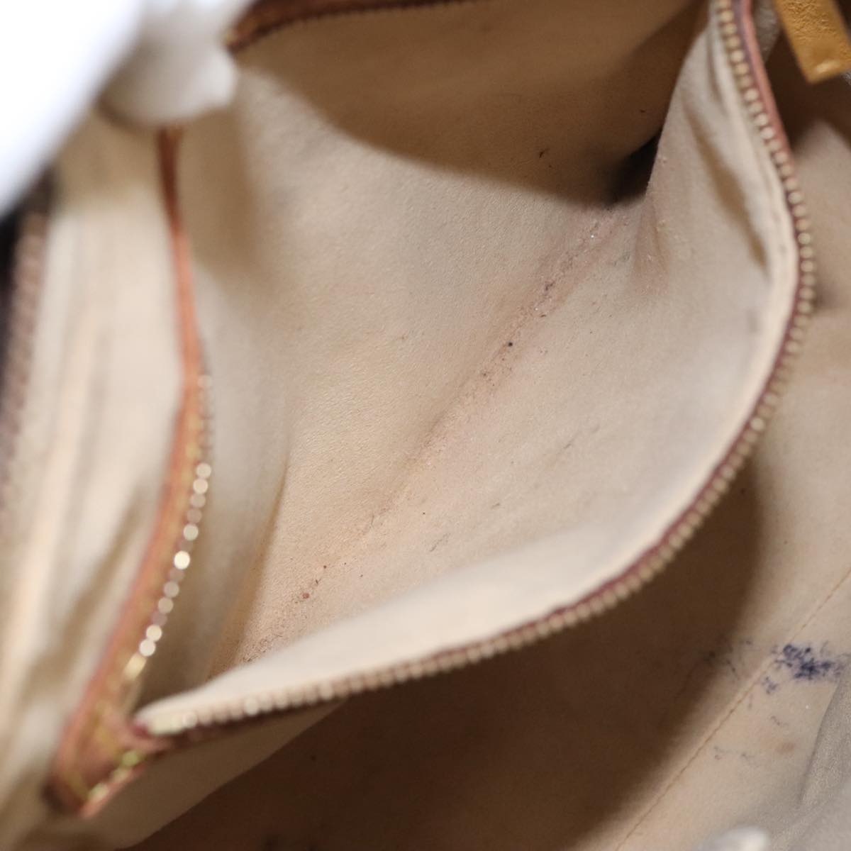 Louis Vuitton Looping Gm Brown Canvas Shoulder Bag