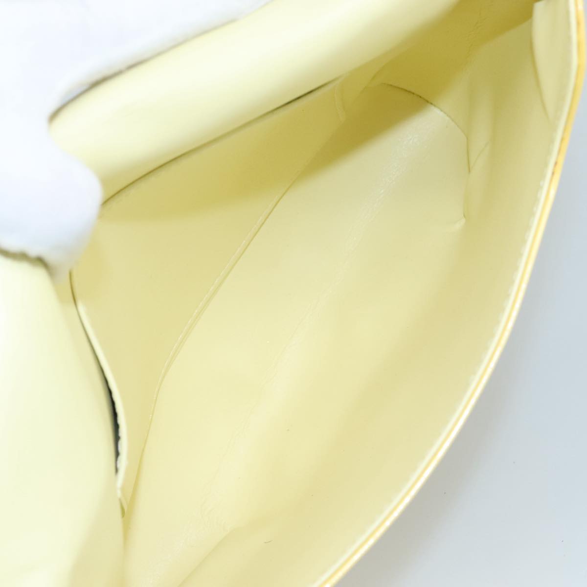 Louis Vuitton Thompson Street Yellow Patent Leather Shoulder Bag