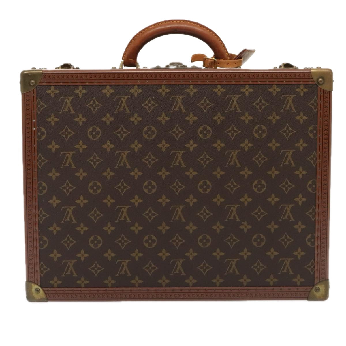 Louis Vuitton Cotteville Brown Canvas Travel Bag