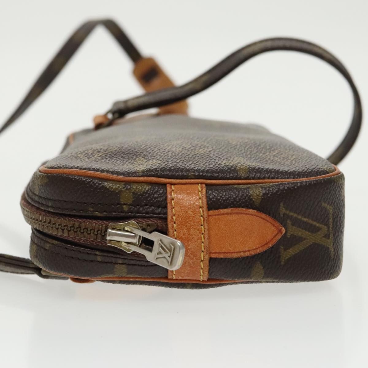 Louis Vuitton Marly Brown Canvas Shoulder Bag