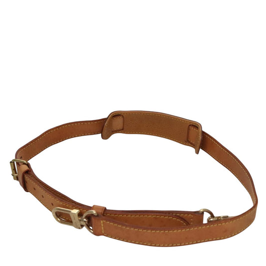 Louis Vuitton Shoulder Strap Beige Leather Bag Jewelry ()