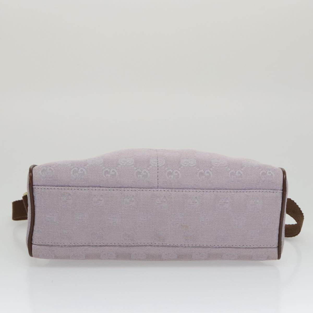 Gucci Gg Canvas Purple Canvas Shoulder Bag