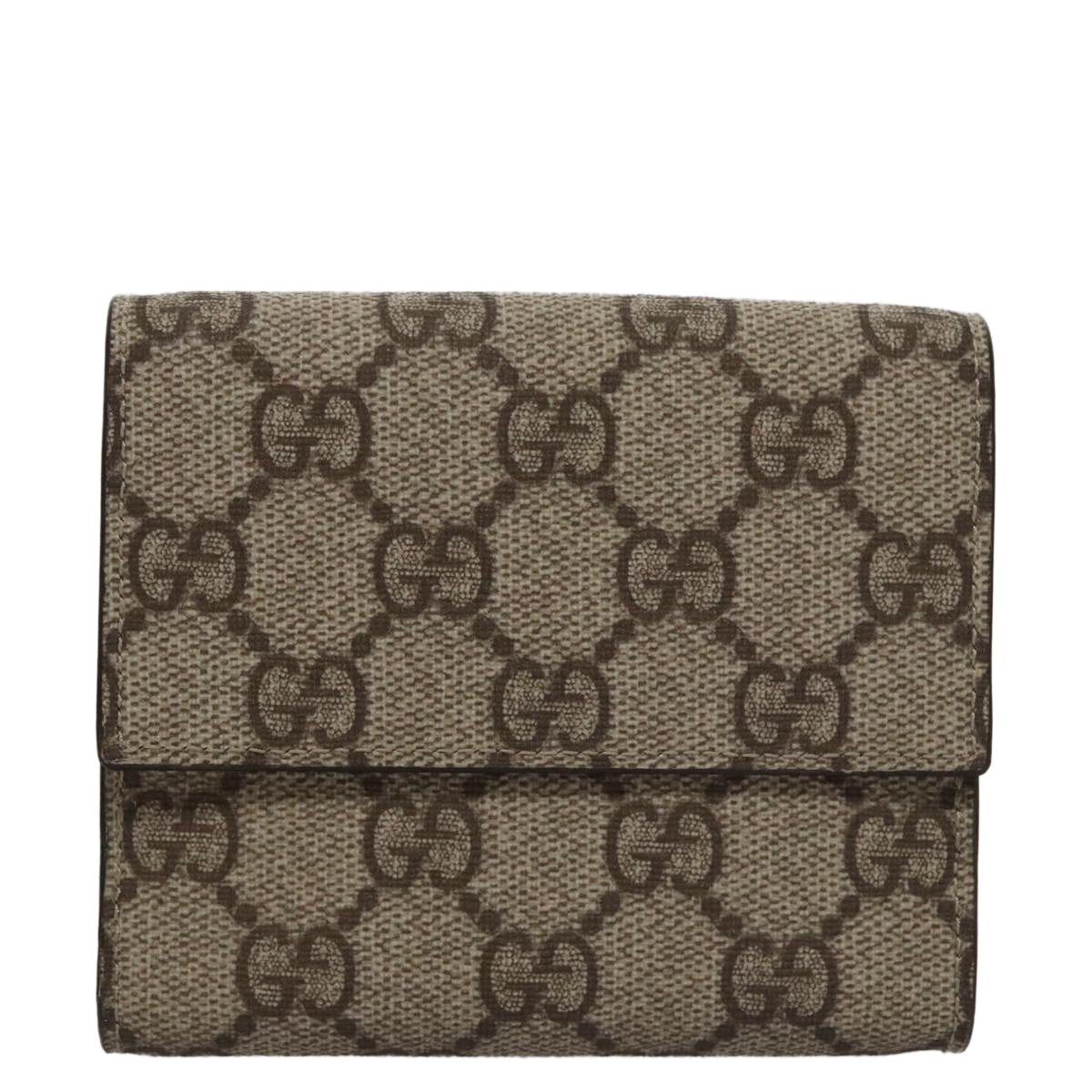Gucci Beige Canvas Wallet