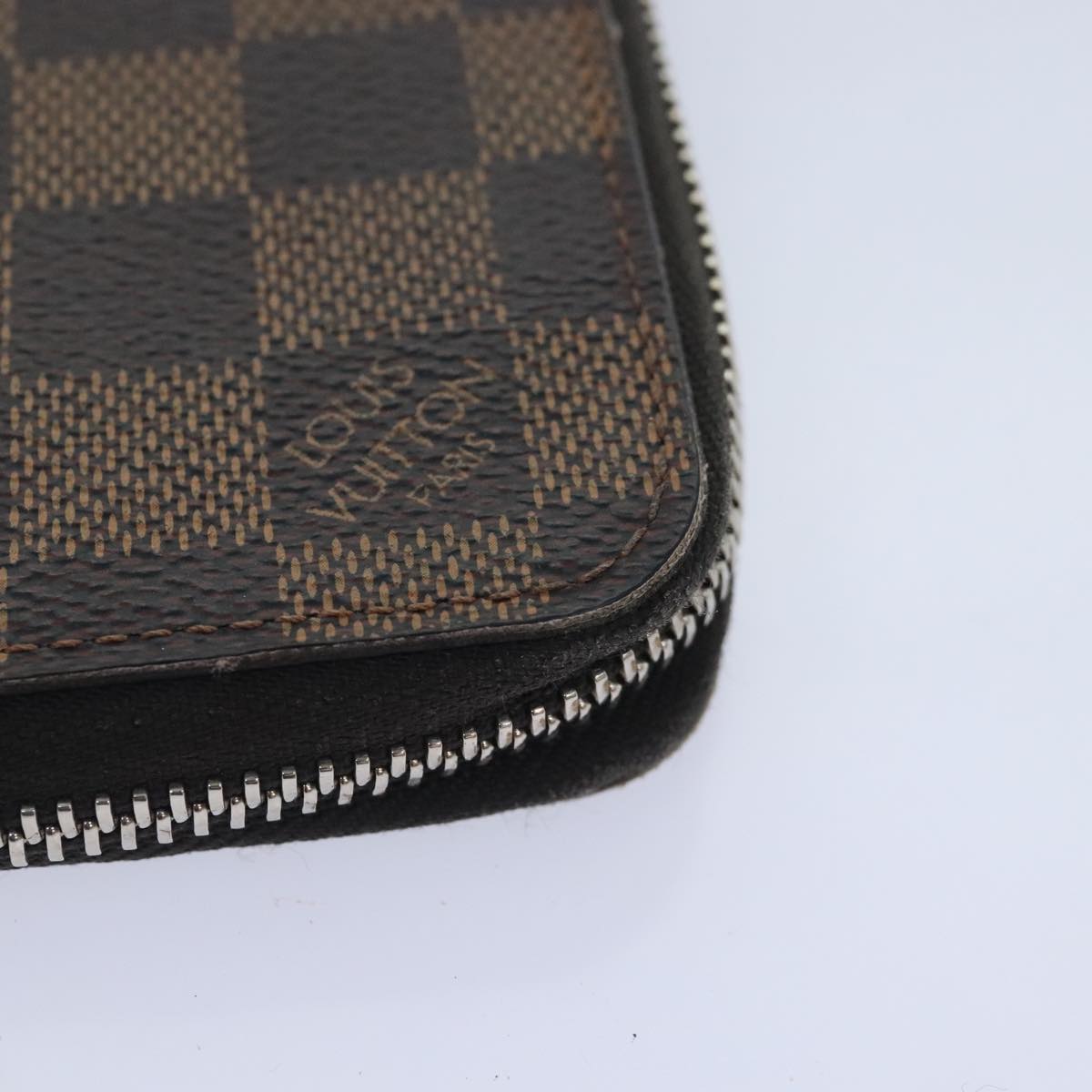Louis Vuitton Zippy Wallet Vertical Brown Canvas Wallet