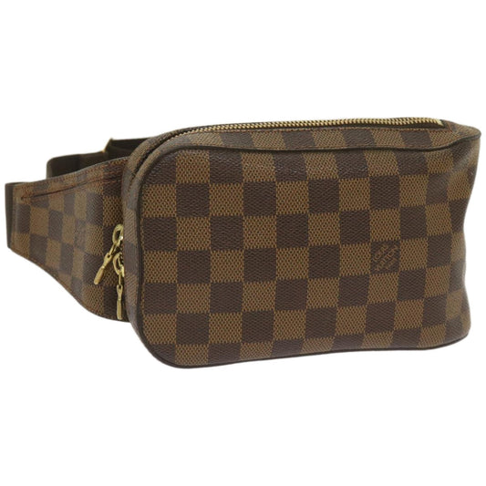 Louis Vuitton Geronimos Brown Canvas Shoulder Bag
