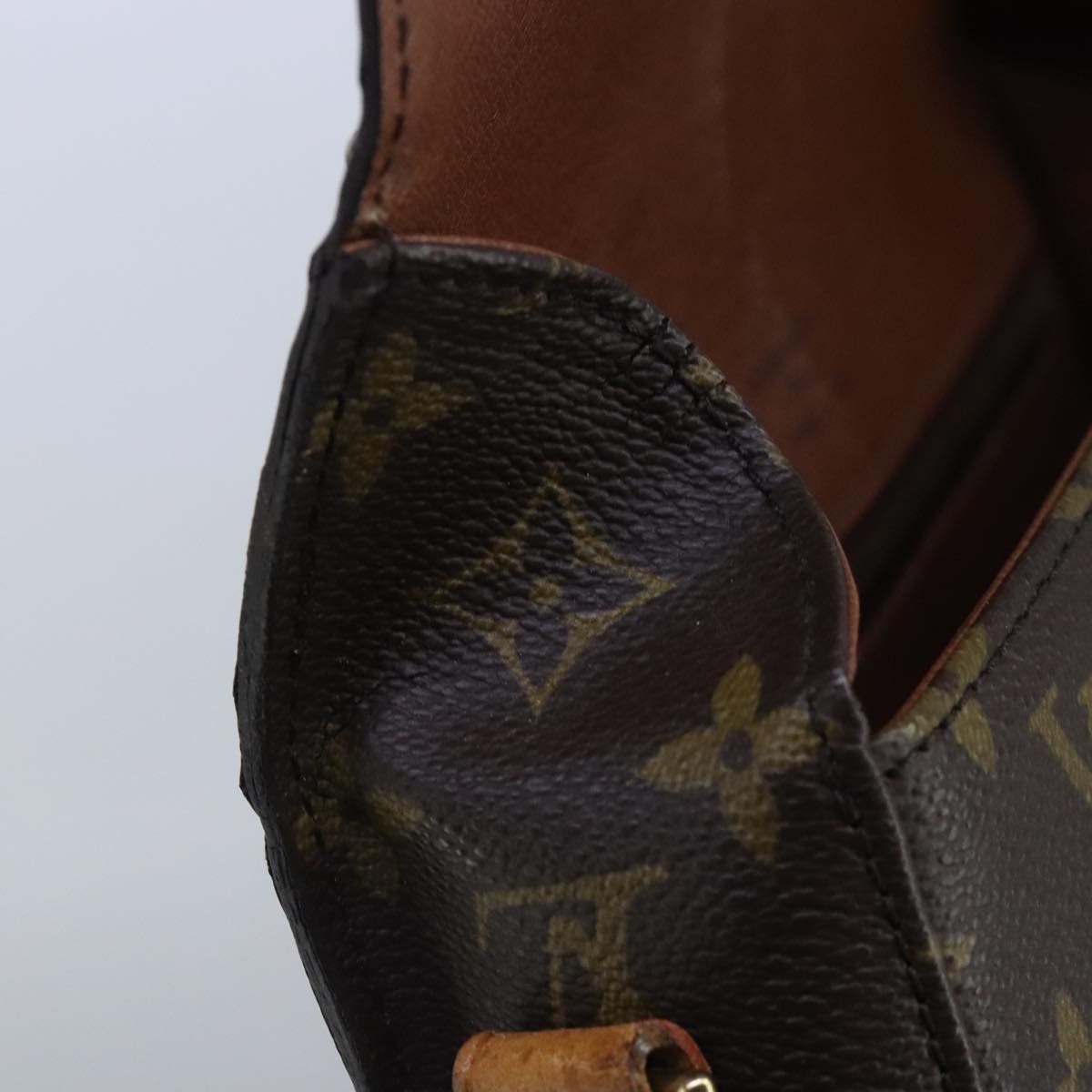 Louis Vuitton Saint Cloud Brown Canvas Shoulder Bag
