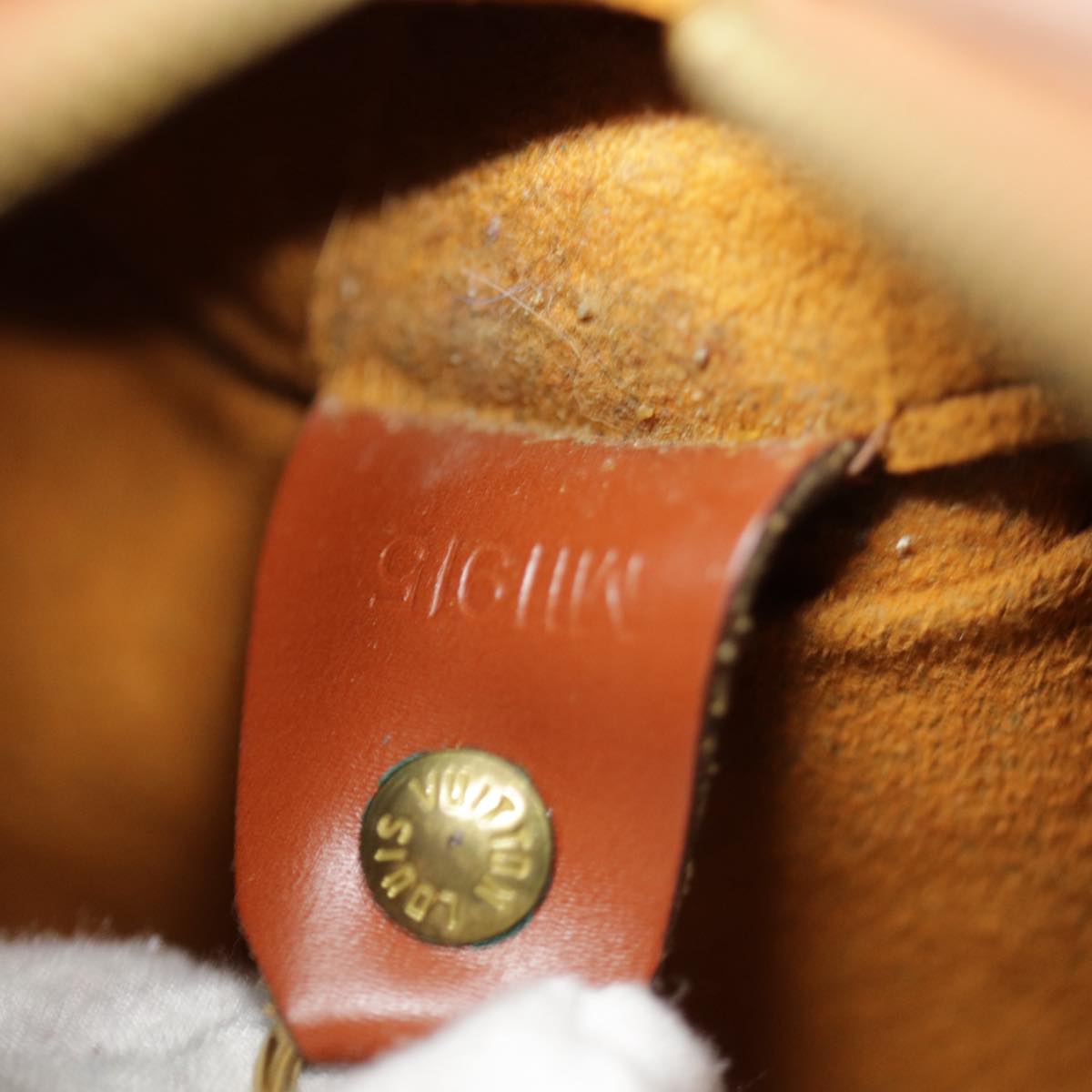 Louis Vuitton Soufflot Brown Leather Handbag