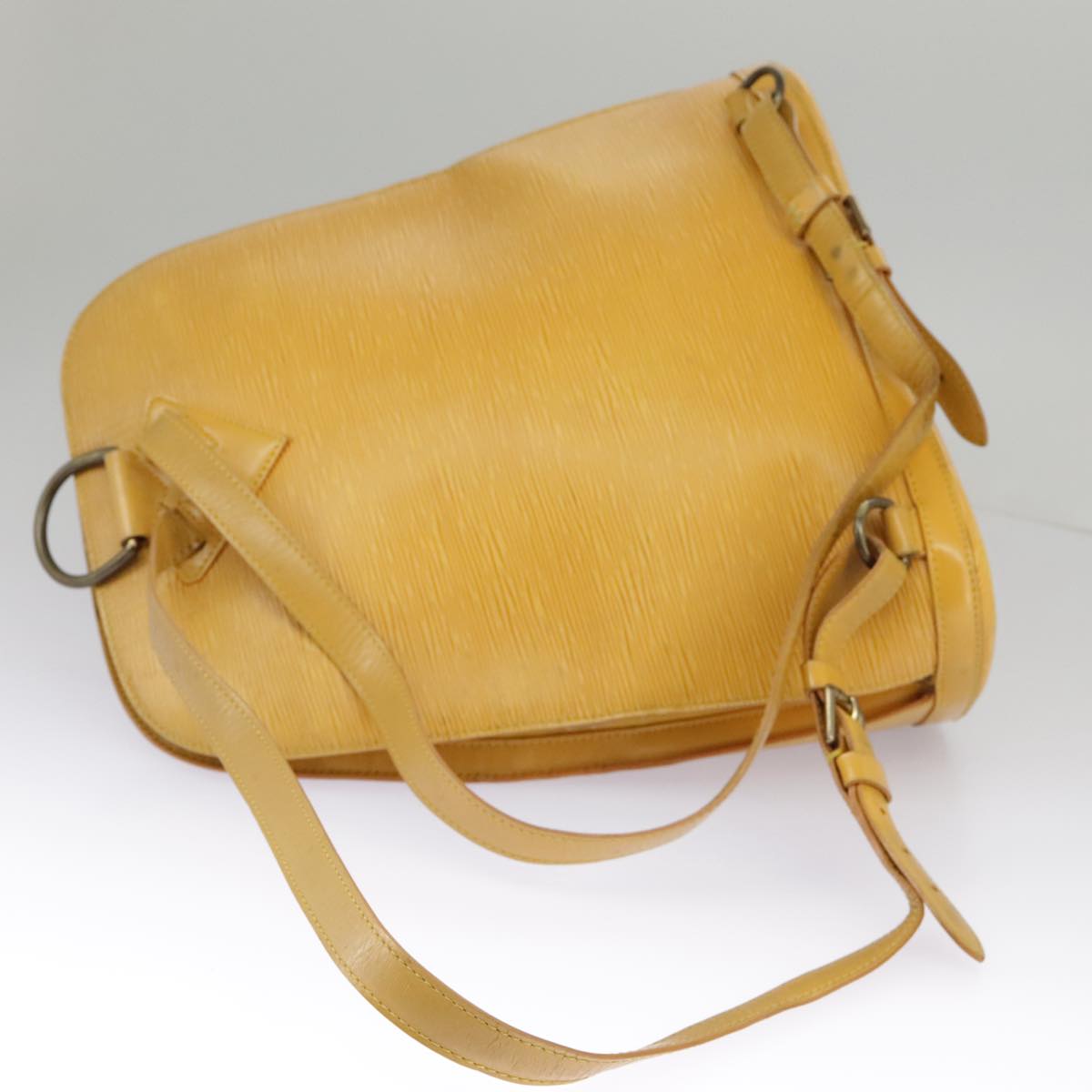 Louis Vuitton Gobelins Yellow Leather Backpack Bag