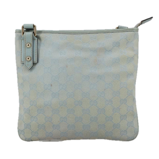 Gucci Blue Canvas Shoulder Bag ()