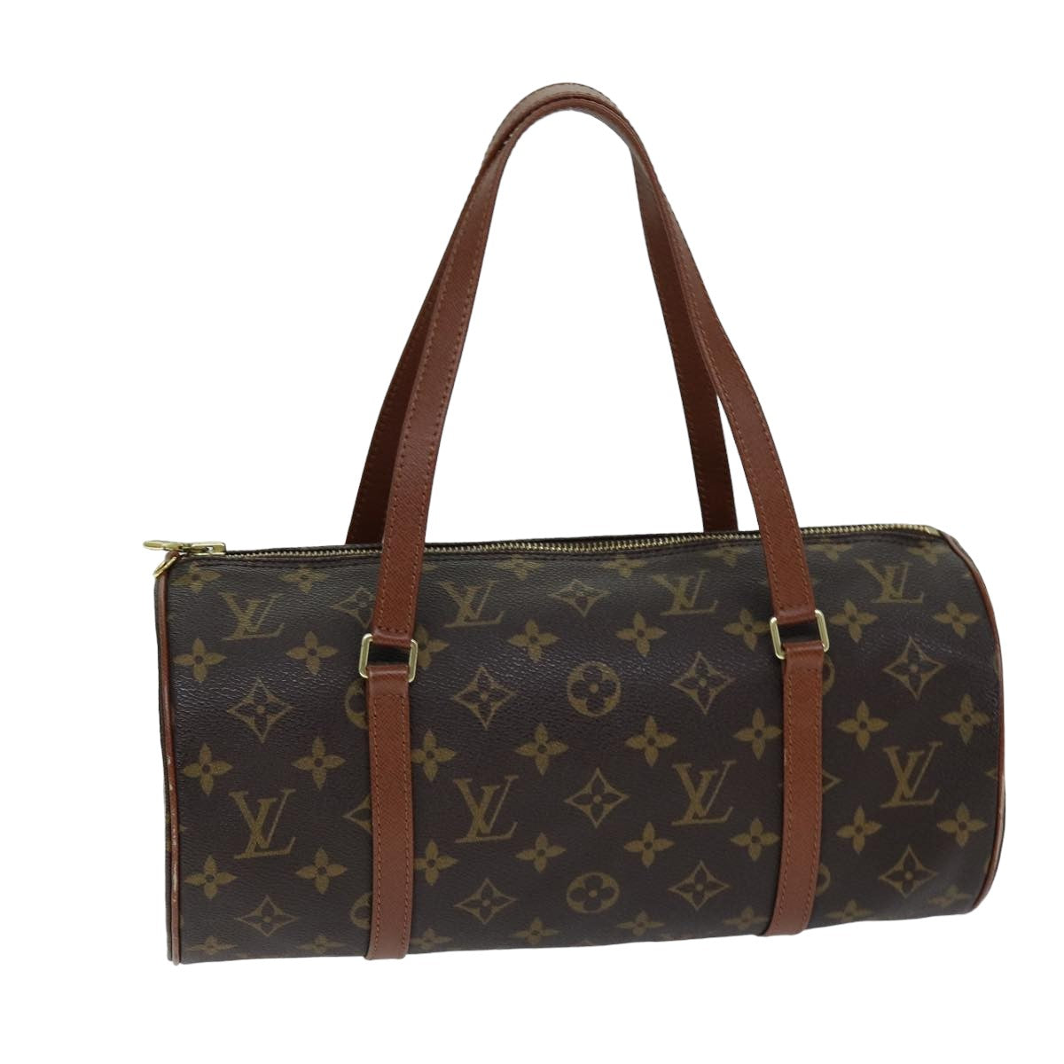 Louis Vuitton Papillon 30 Brown Canvas Handbag