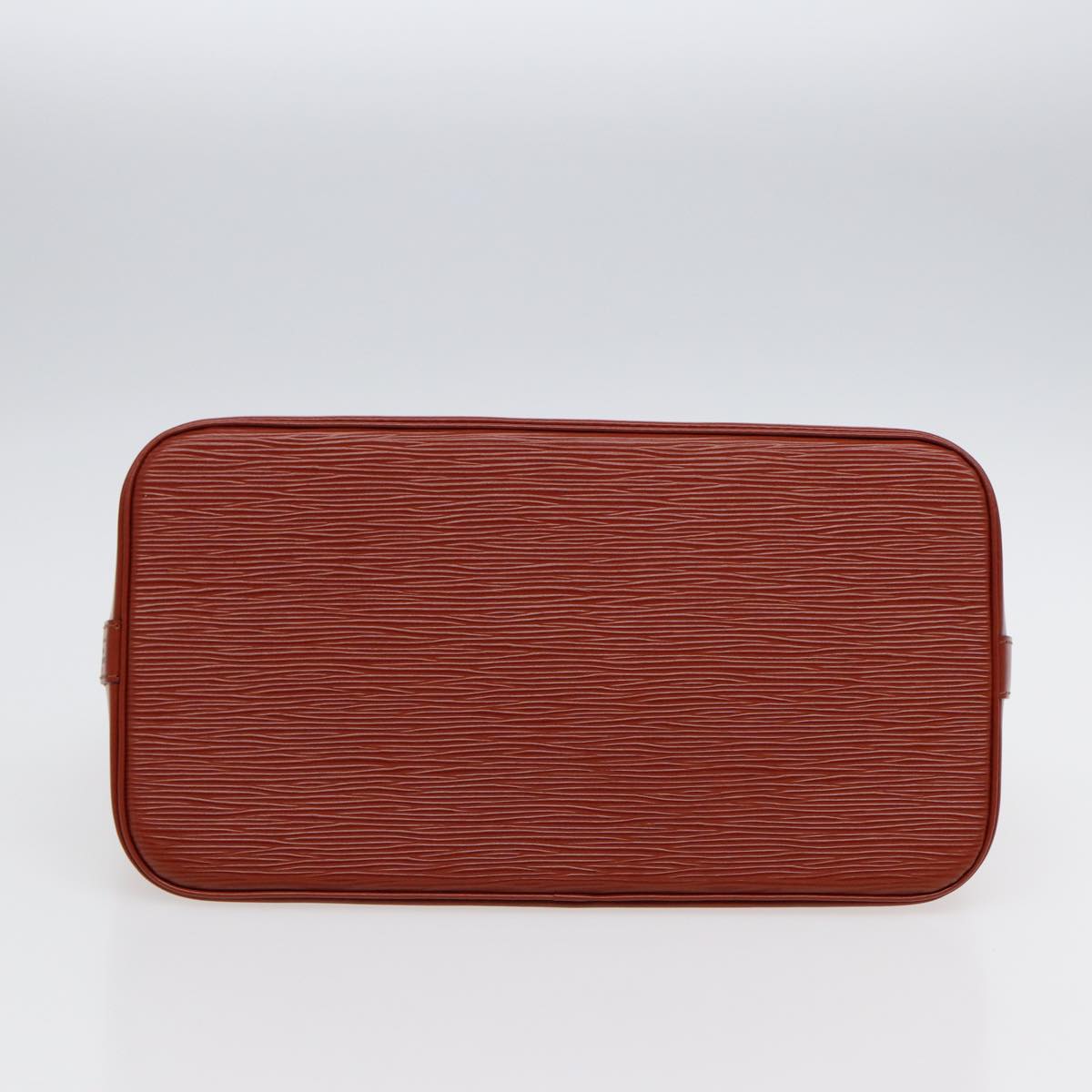 Louis Vuitton Alma Brown Leather Handbag