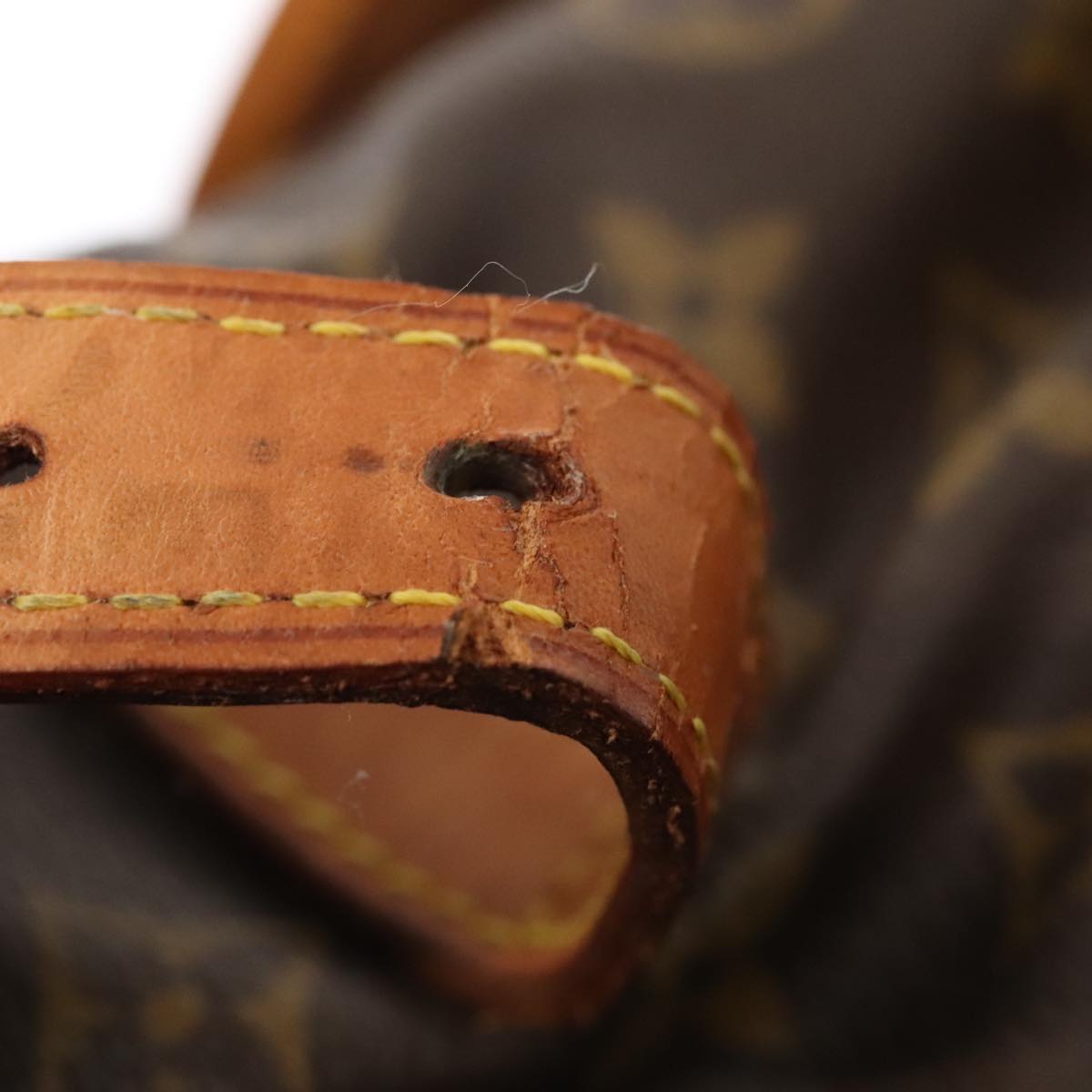 Louis Vuitton Saumur 35 Brown Canvas Shoulder Bag