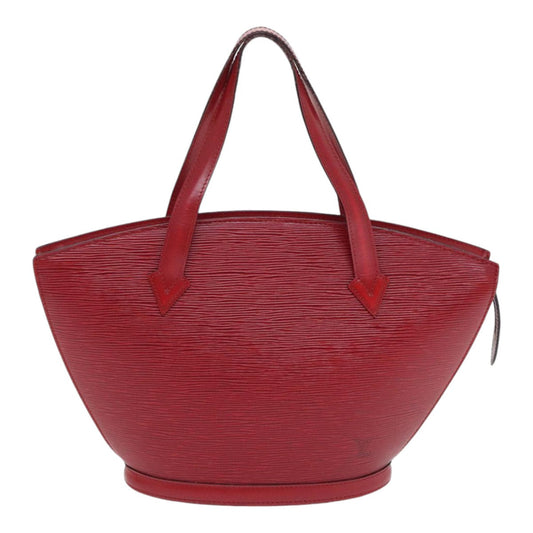Louis Vuitton Saint Jacques Red Leather Handbag
