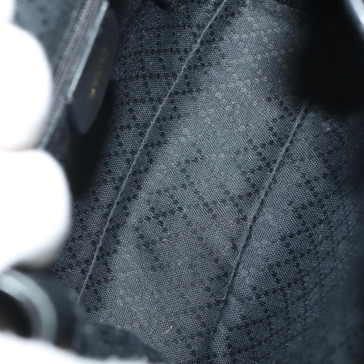 Gucci Bamboo Black Leather Backpack Bag