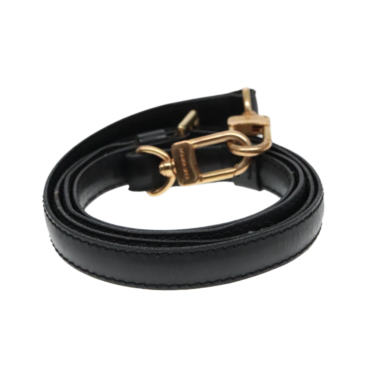 Louis Vuitton Bandoulière De Sac Black Leather Bag Jewelry