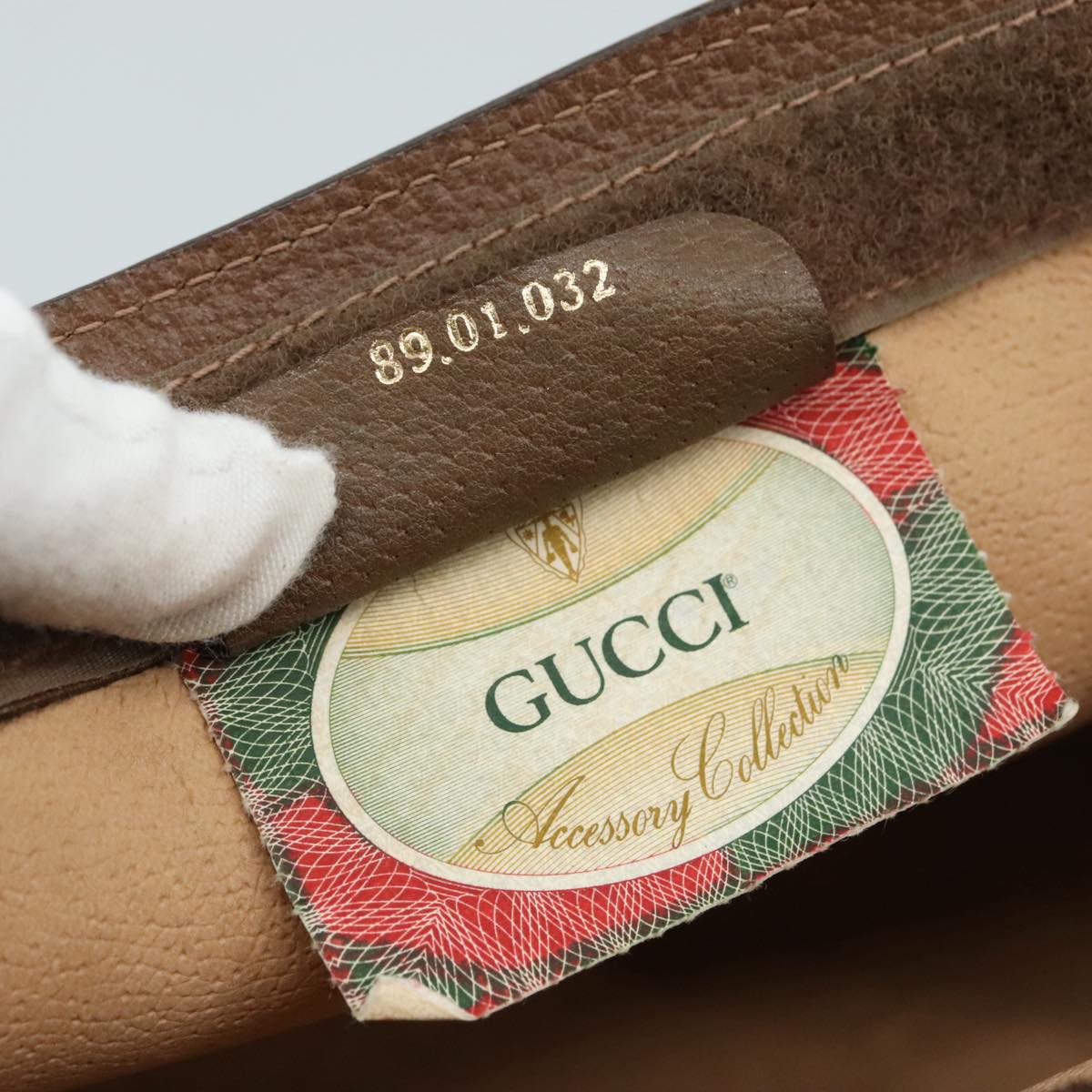 Gucci Gg Canvas Beige Canvas Clutch Bag
