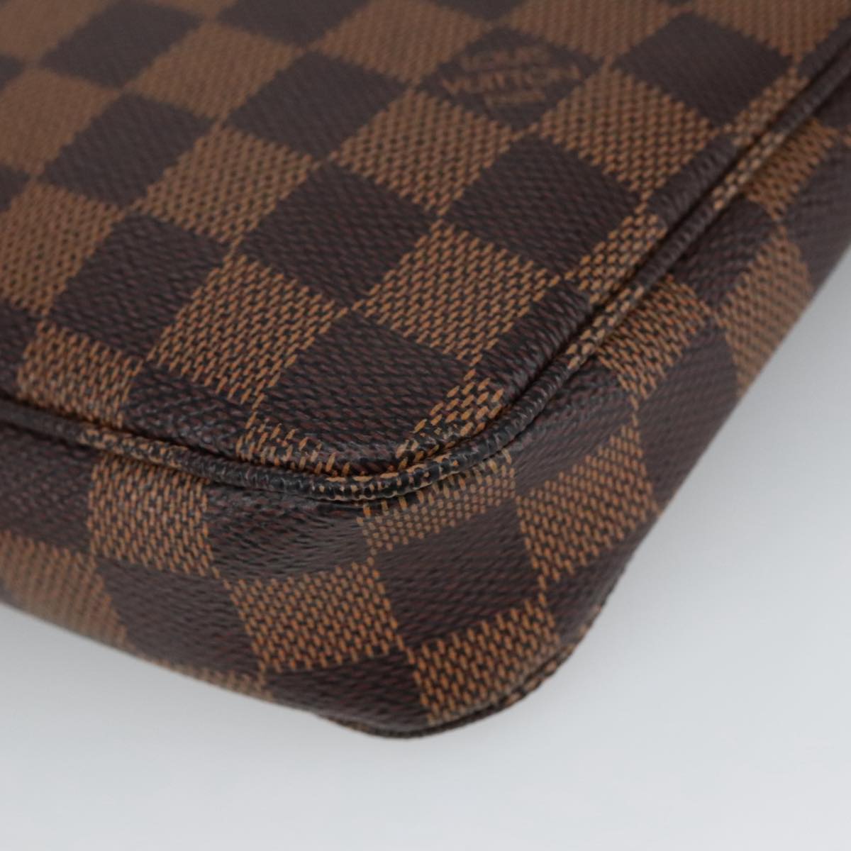 Louis Vuitton Pochette Accessoire Brown Canvas Shoulder Bag