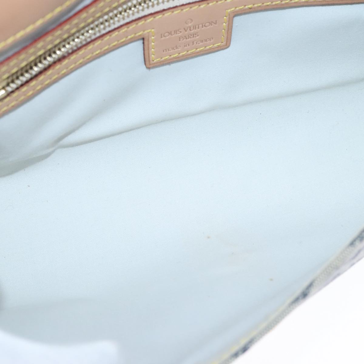 Louis Vuitton Camille Navy Canvas Shoulder Bag