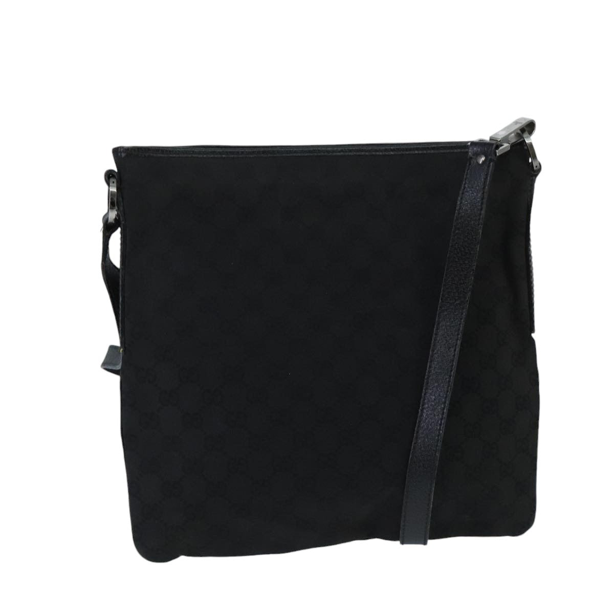Gucci Black Canvas Shoulder Bag ()