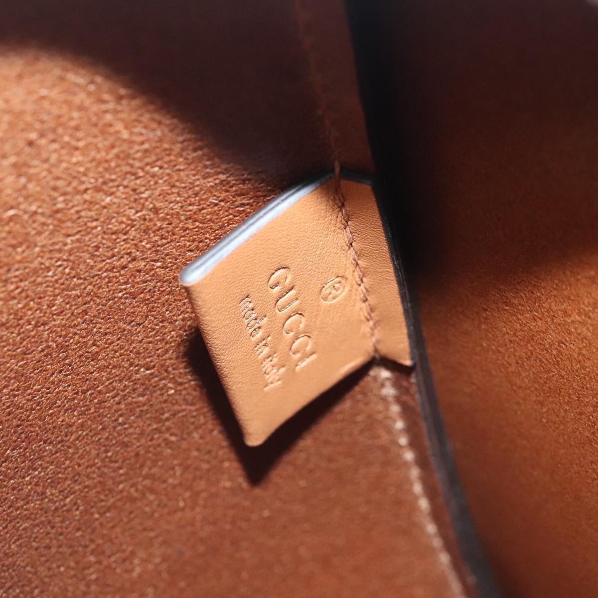 Gucci Brown Leather Backpack Bag