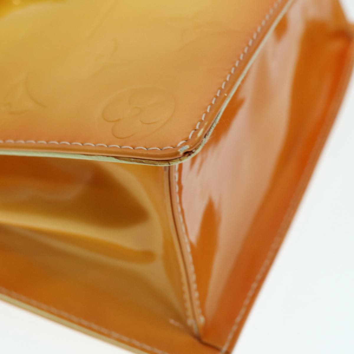 Louis Vuitton Spring Street Yellow Patent Leather Handbag