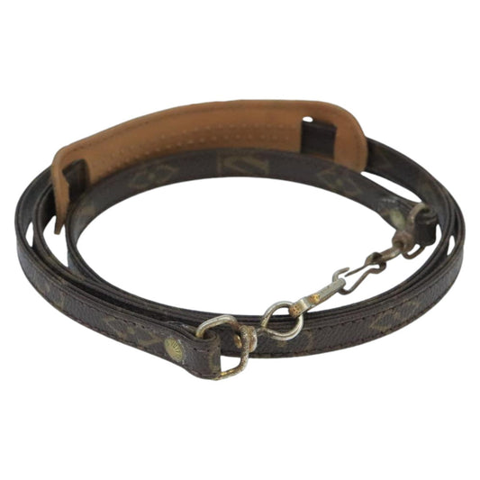 Louis Vuitton Shoulder Strap Brown Canvas Bag Jewelry