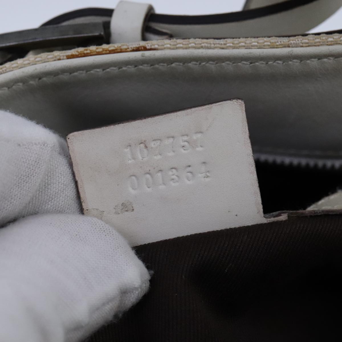Gucci Gg Canvas Beige Canvas Tote Bag
