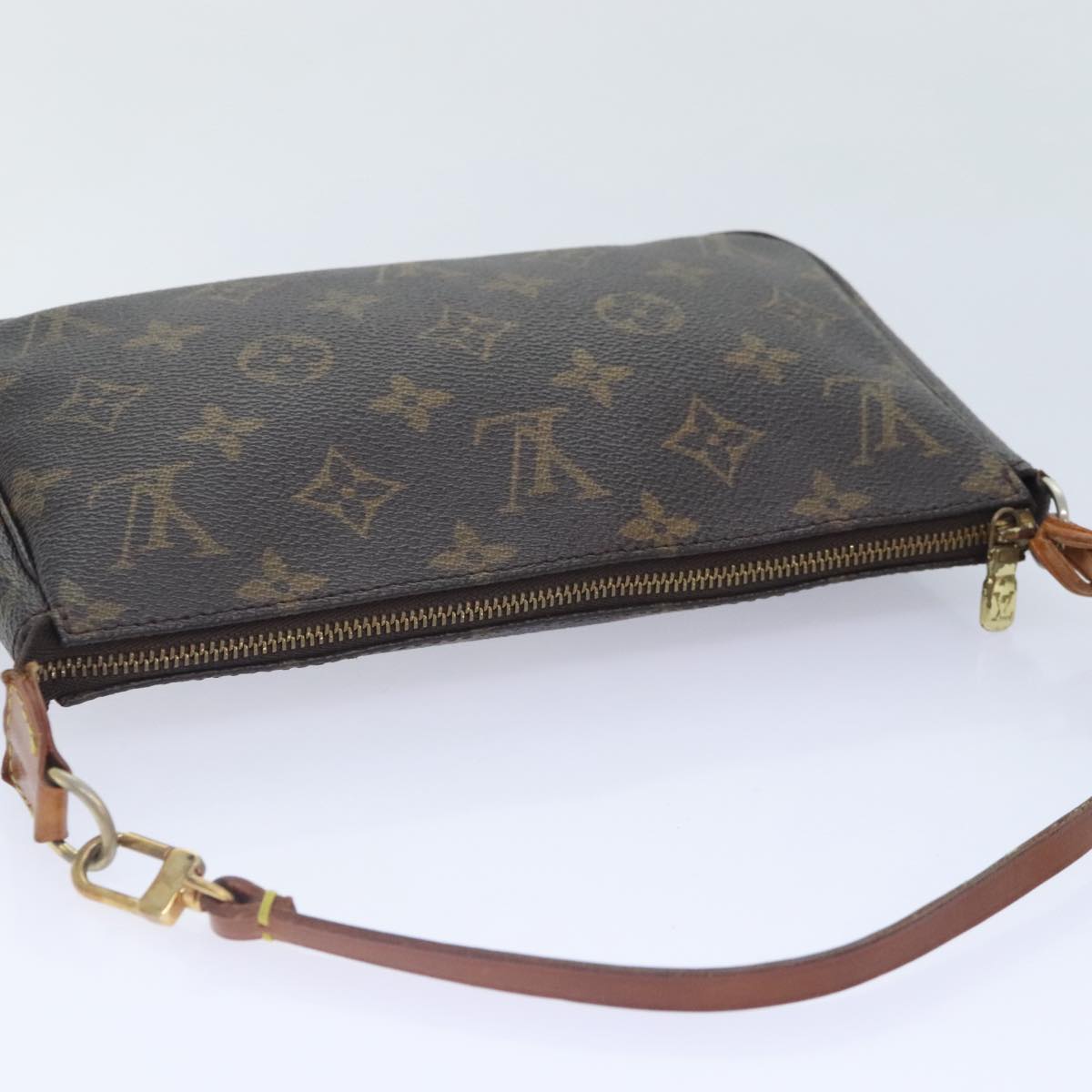 Louis Vuitton Pochette Accessoire Brown Canvas Shoulder Bag