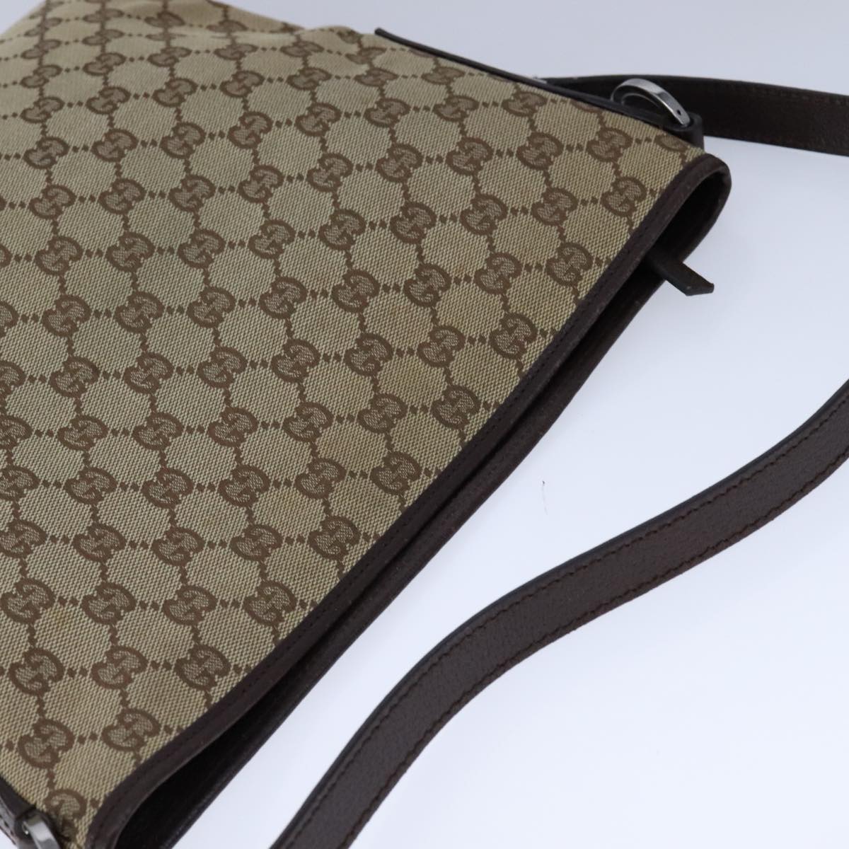 Gucci Gg Canvas Beige Canvas Shoulder Bag