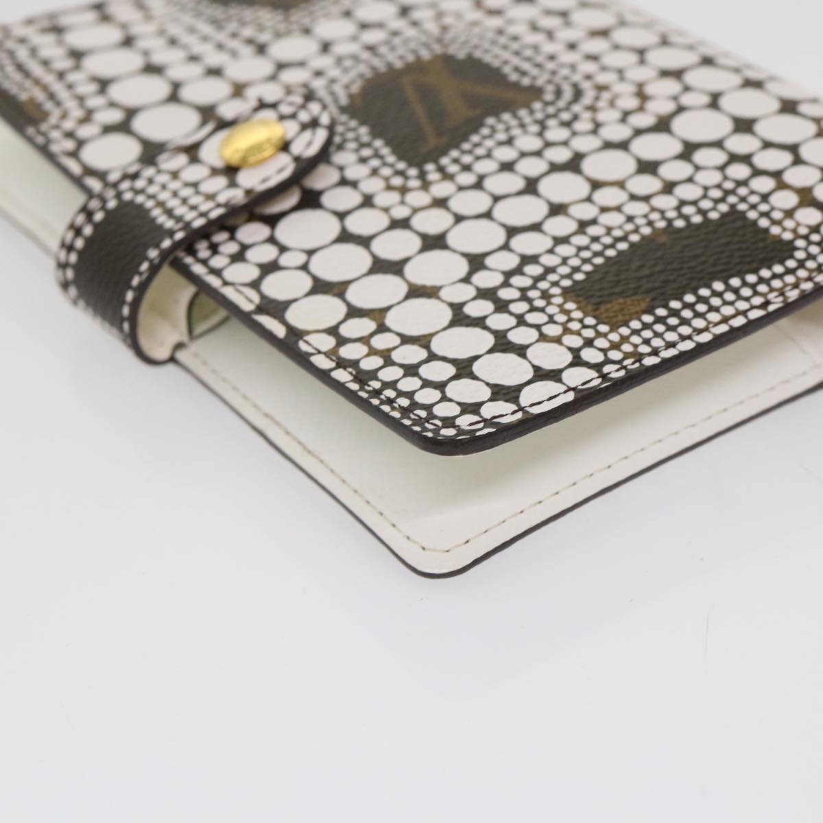 Louis Vuitton Agenda Cover White Canvas Wallet