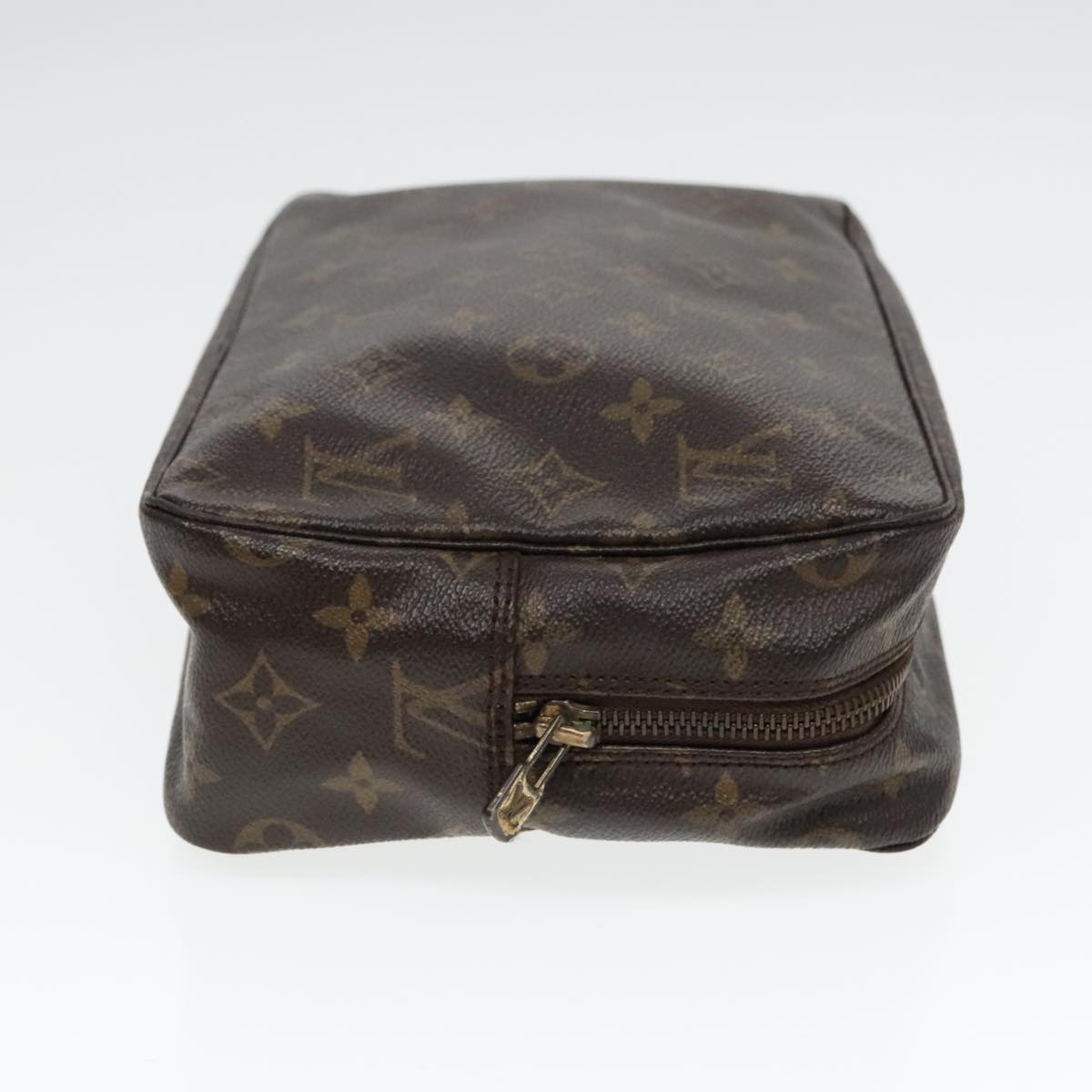 Louis Vuitton Trousse De Toilette Brown Canvas Clutch Bag