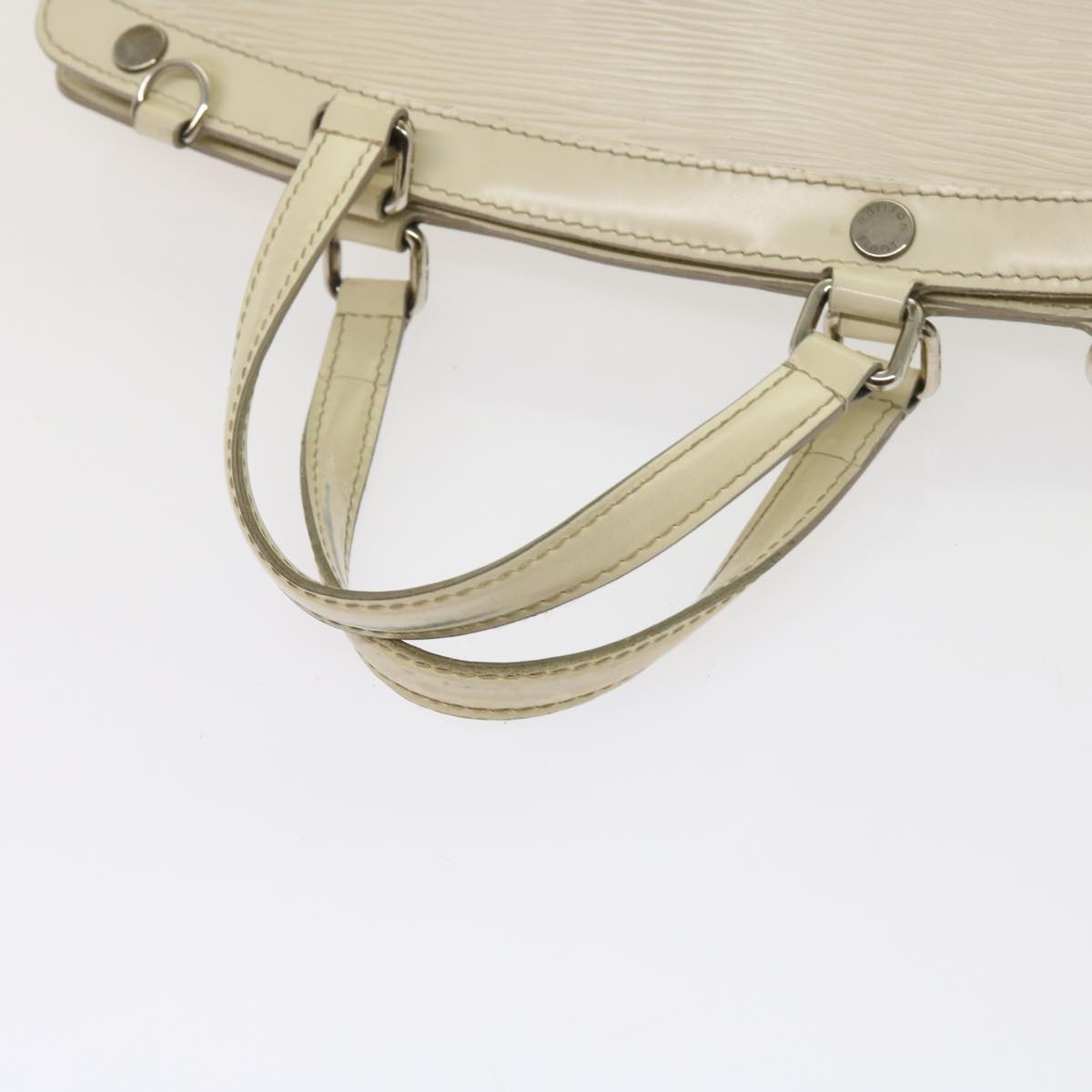 Louis Vuitton Blair White Leather Handbag