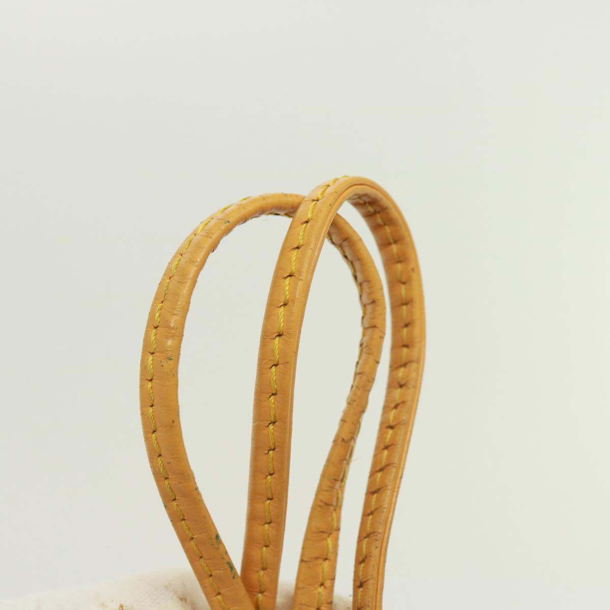 Louis Vuitton Petit Noé Yellow Leather Shoulder Bag