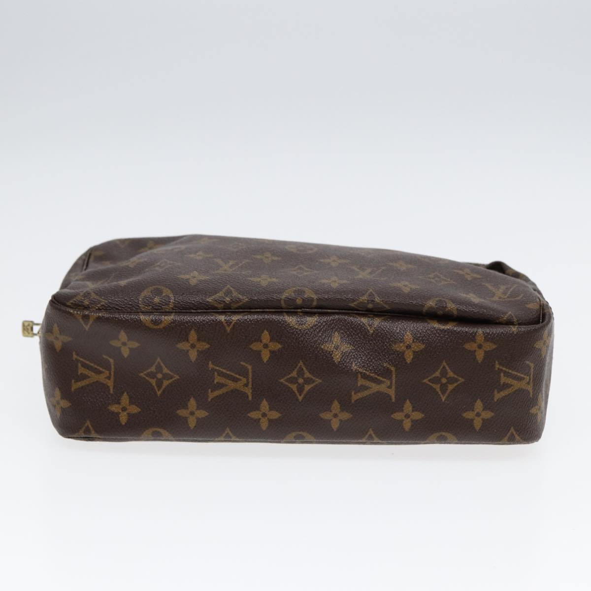Louis Vuitton Trousse De Toilette Brown Canvas Clutch Bag