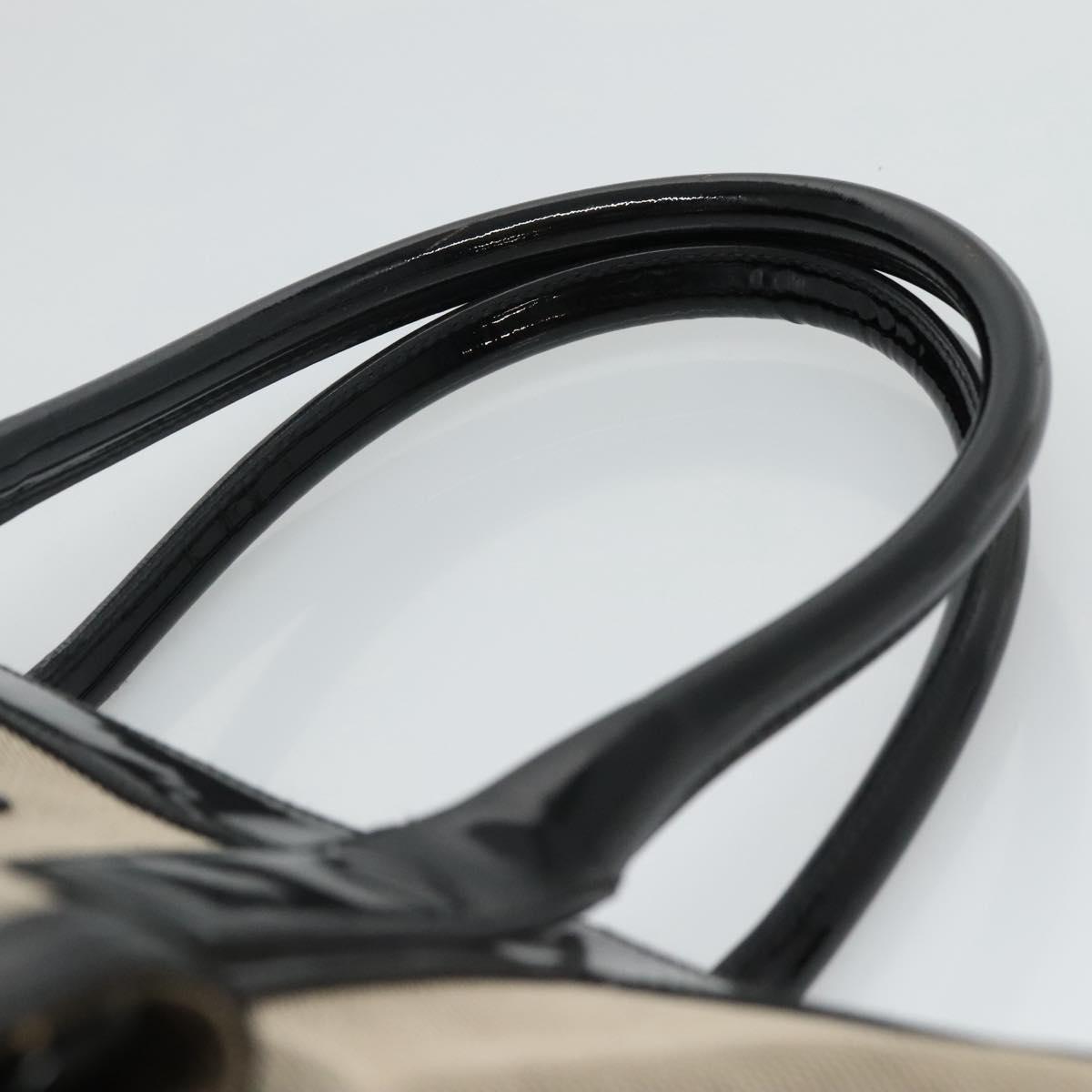 Gucci Grey Canvas Handbag