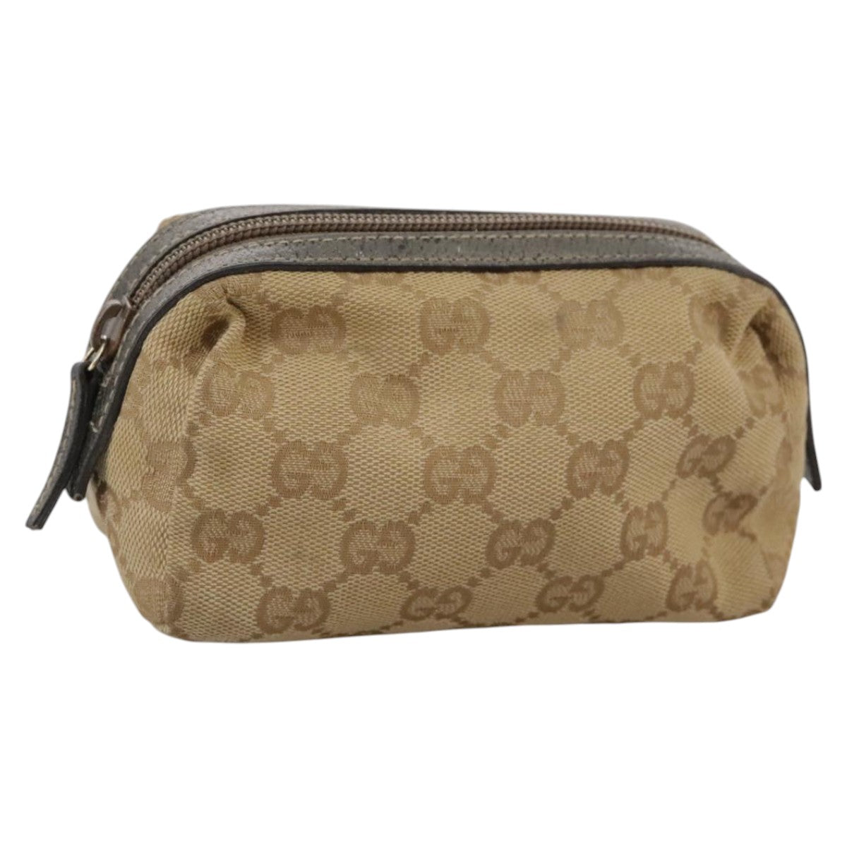 Gucci Gg Canvas Beige Canvas Clutch Bag