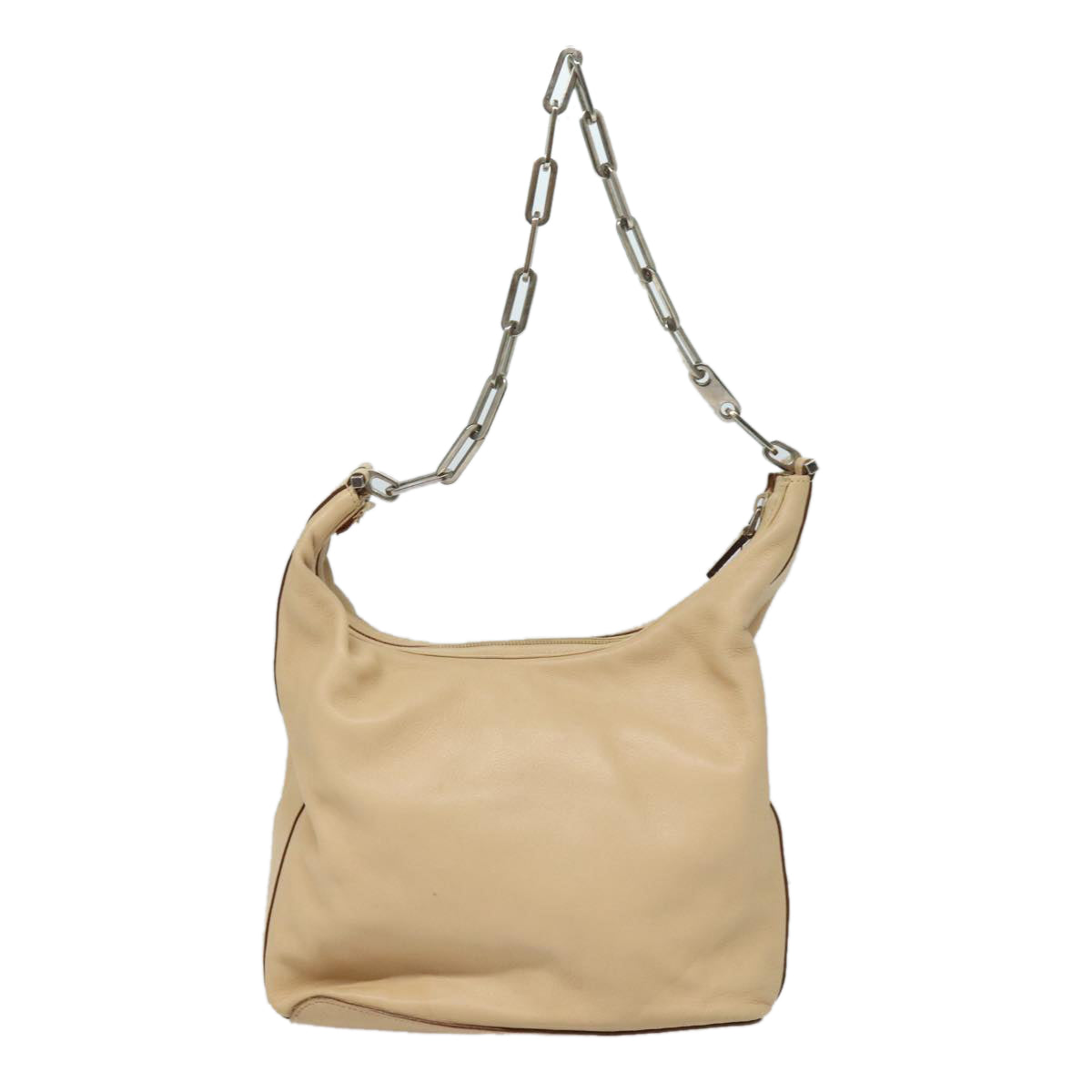 Gucci Jackie Beige Leather Shoulder Bag