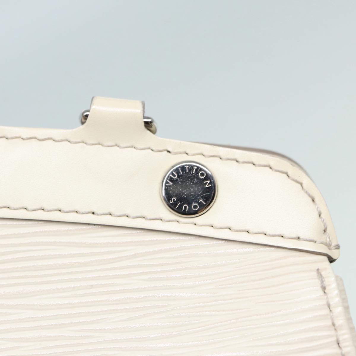 Louis Vuitton Blair Ecru Leather Handbag