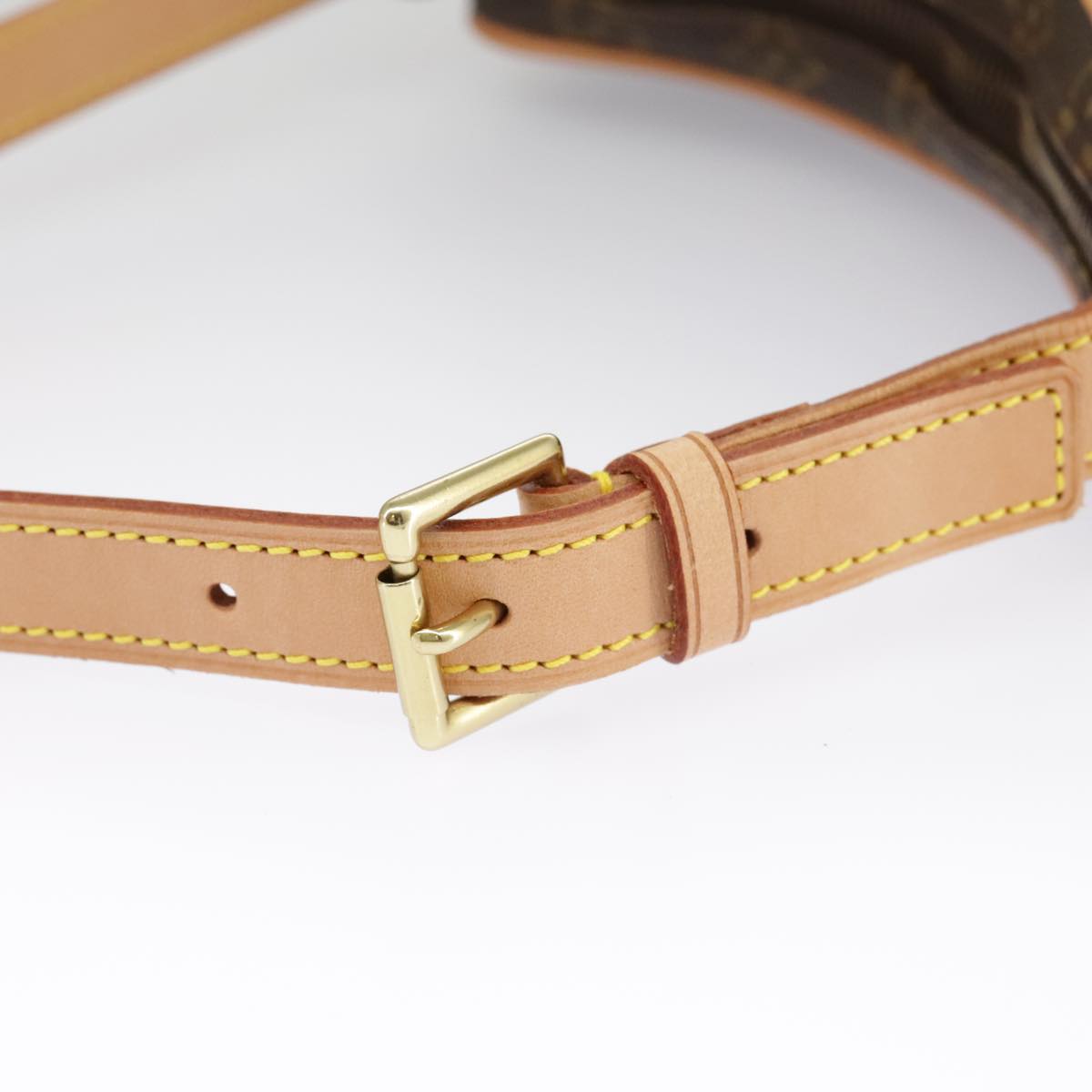 Louis Vuitton Croissant Brown Canvas Shoulder Bag