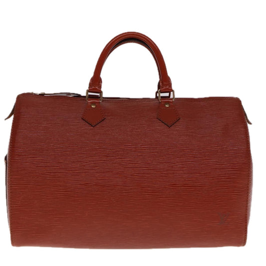 Louis Vuitton Speedy 40 Brown Leather Handbag