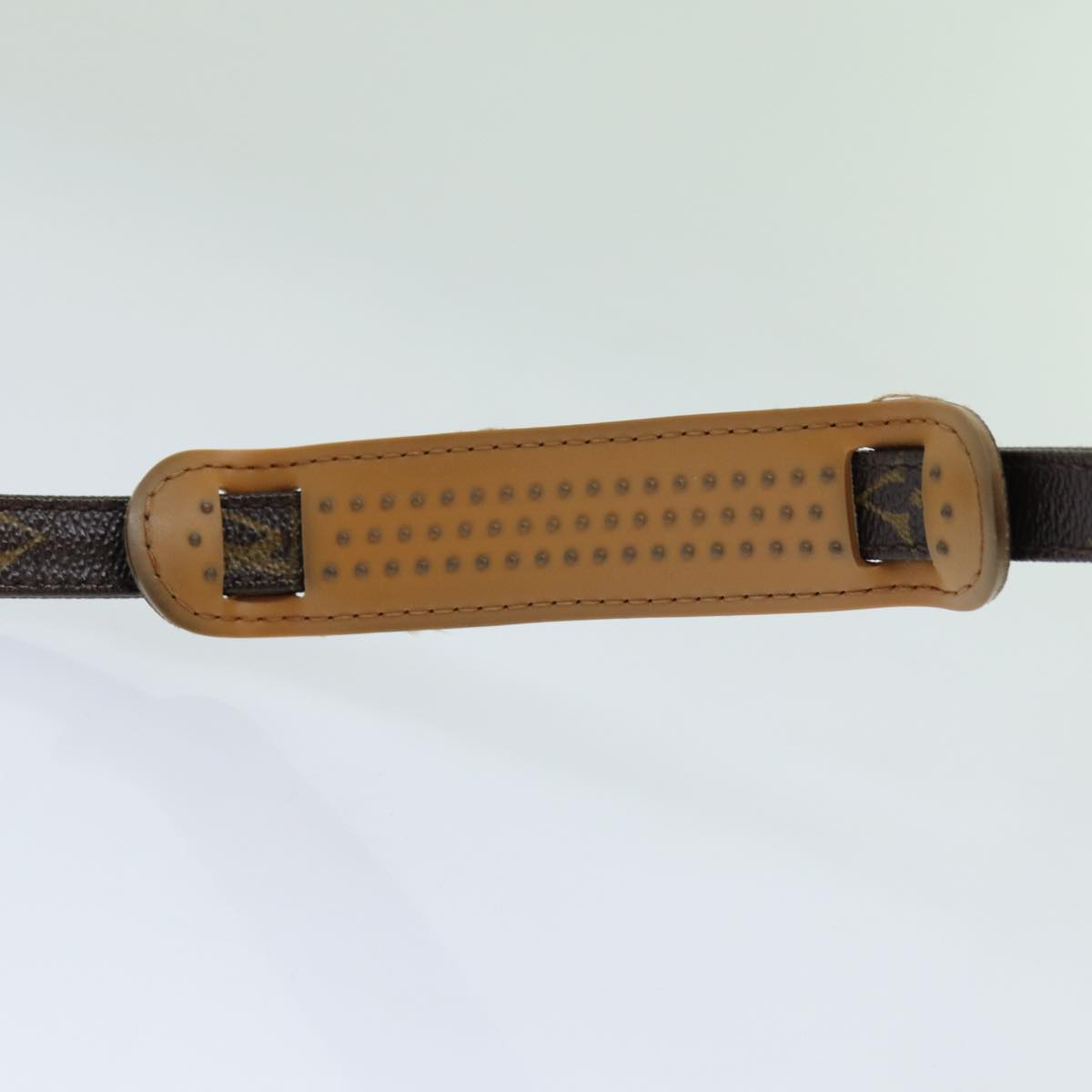 Louis Vuitton Shoulder Strap Brown Canvas Bag Jewelry