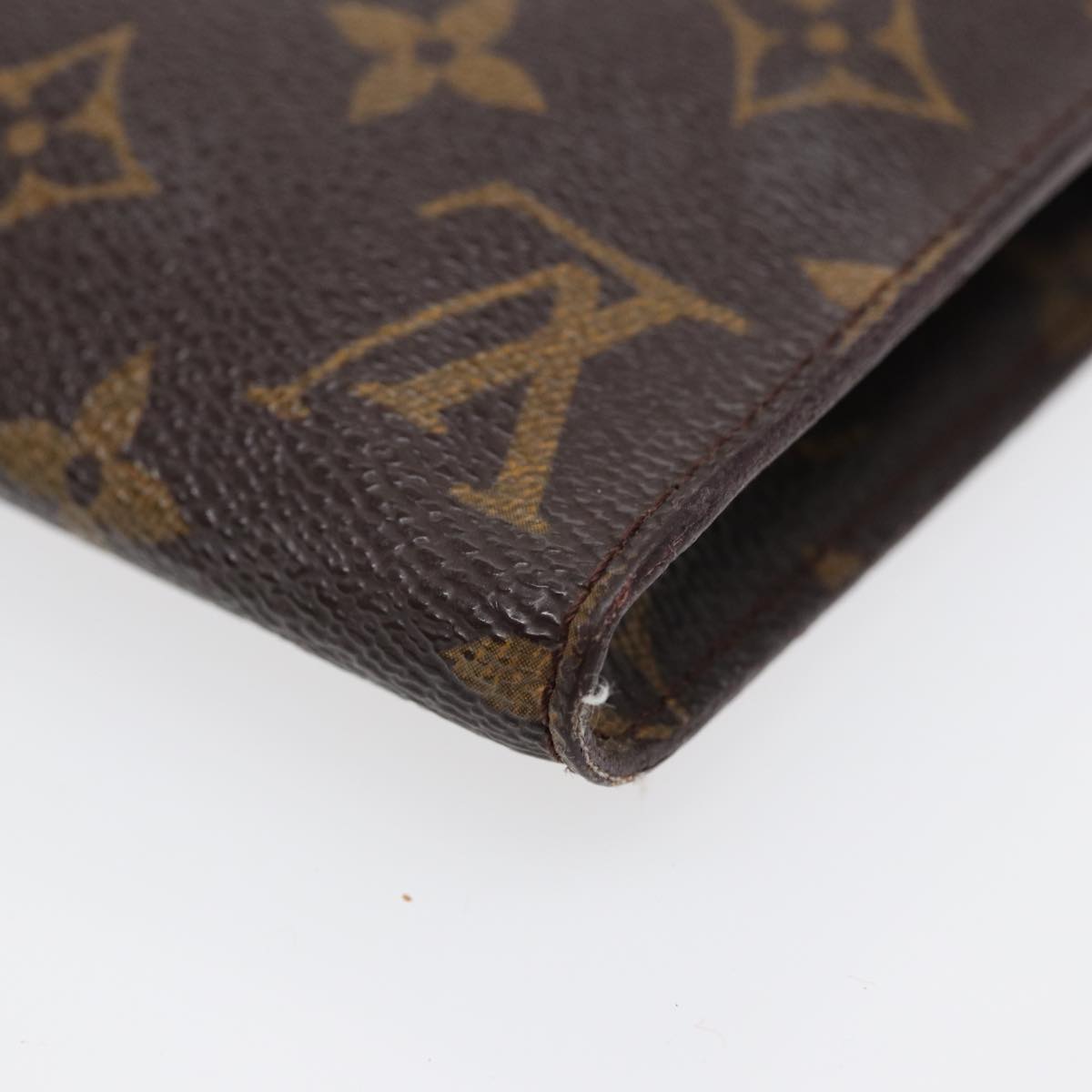 Louis Vuitton Trousse De Toilette Brown Canvas Wallet