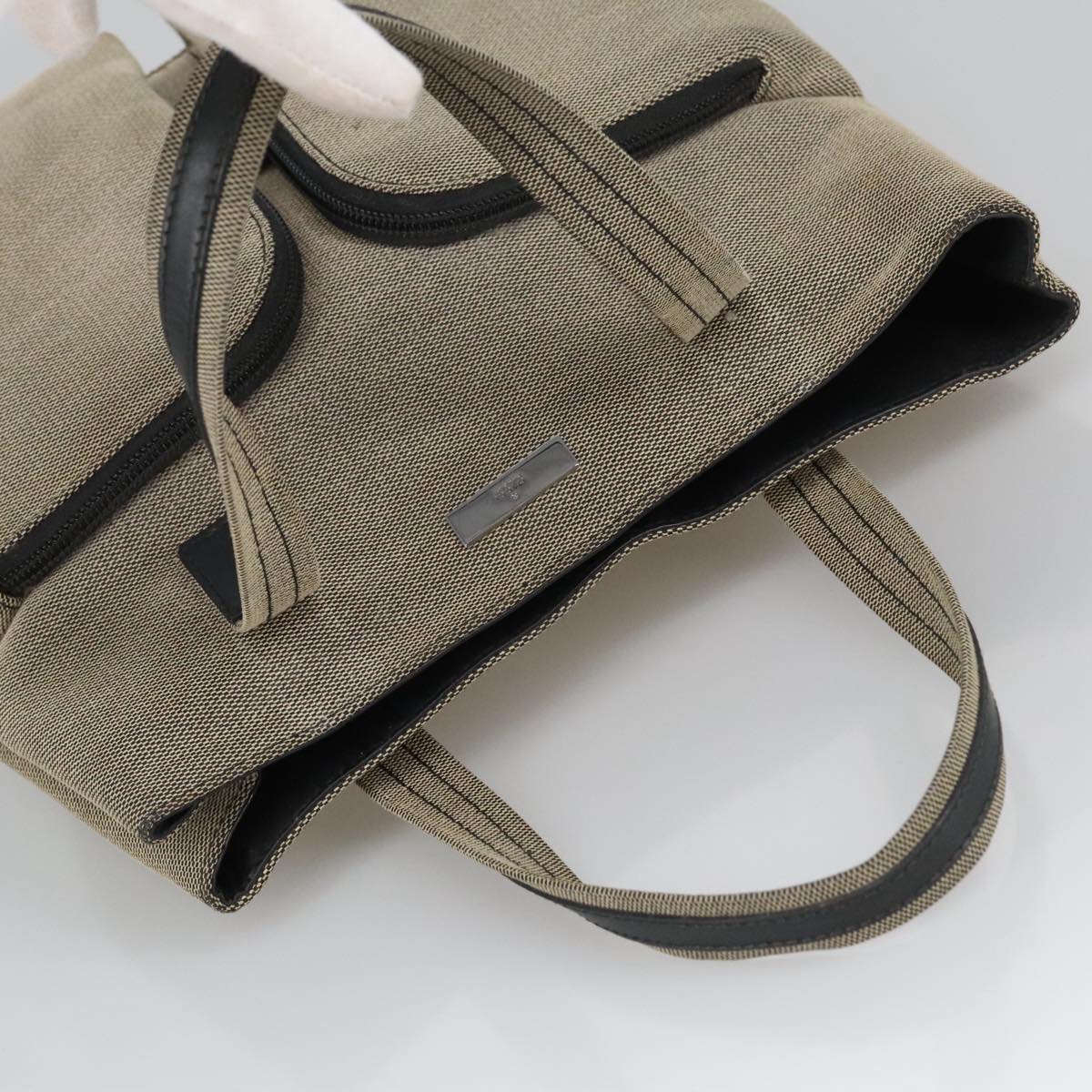 Gucci Beige Canvas Handbag