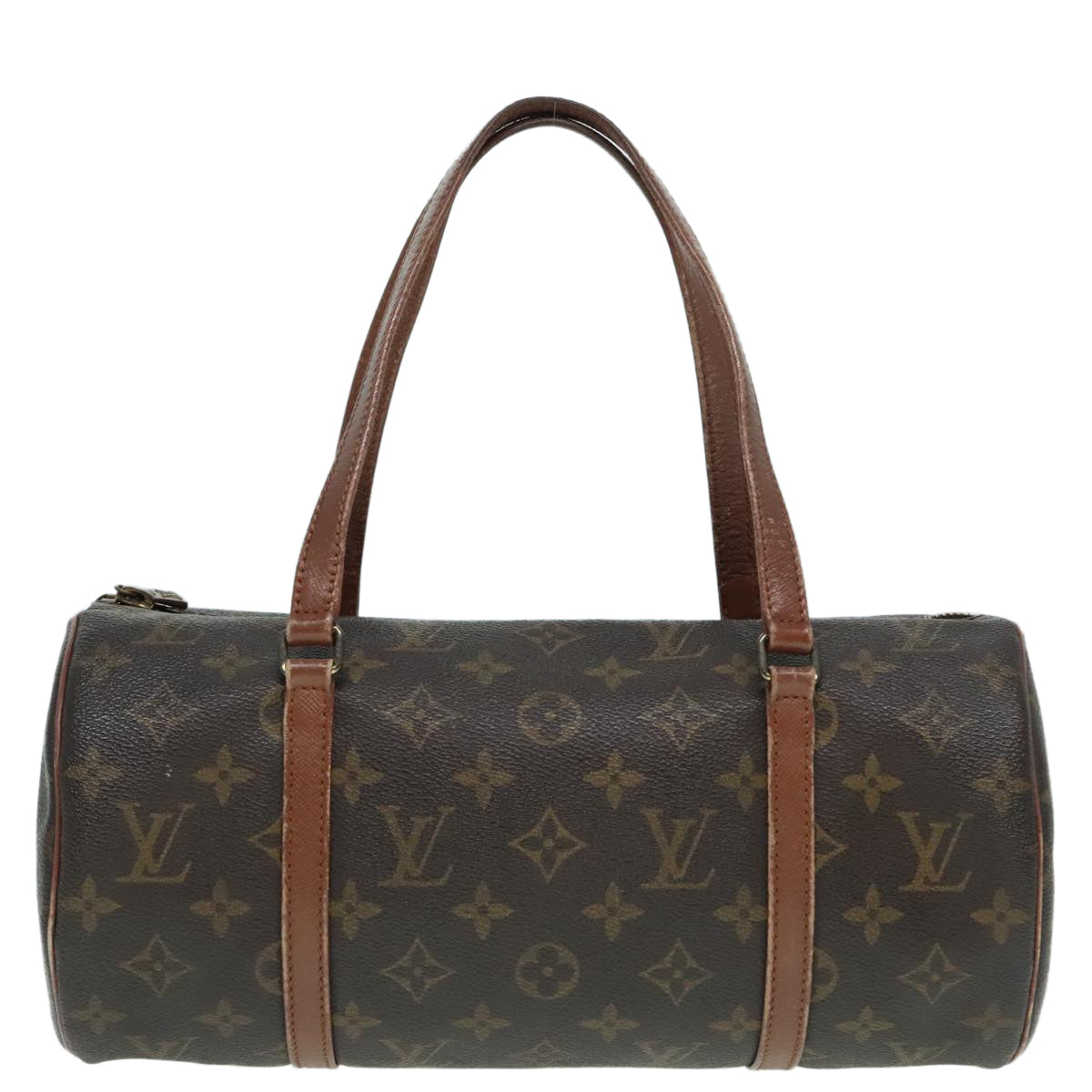 Louis Vuitton Papillon 30 Brown Canvas Handbag